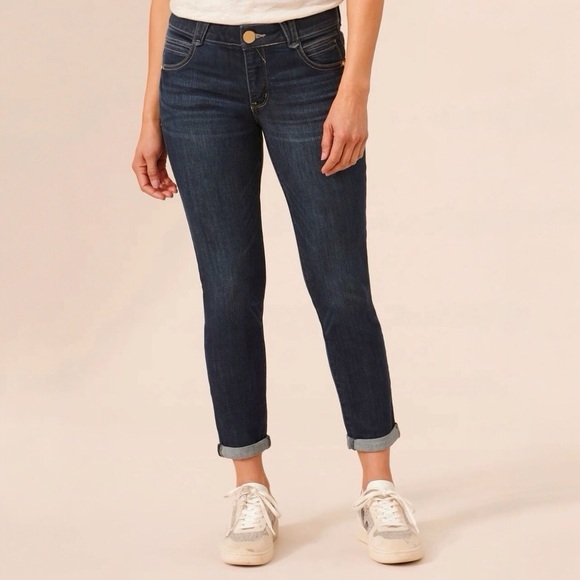 Democracy 14 “Ab"solution® Ankle Skimmer Indigo Denim Skinny Jeans Women’s - Picture 1 of 11